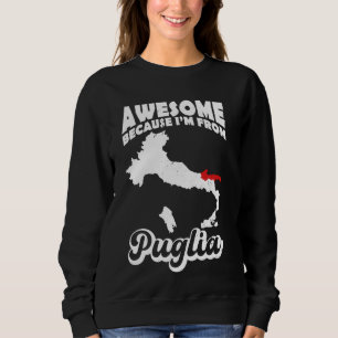 アドリア系家族祖先Apulia Italiano地域 スウェットシャツ