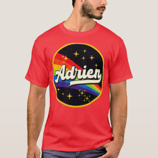 アドリエンレインボーイン宇宙ヴィンテージスタイル Tシャツ