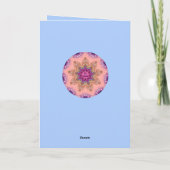 アドリエン 〜 イースターカード 〜 青と白の色彩 シーズンカード (裏面)