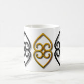 アドリンカ – 地球 コーヒーマグカップ (中央)