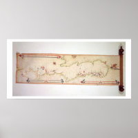 アドリ航海のア海のミニチュア地図， 1624 (parc)