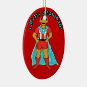 アドルノすごいコキフェリズナビダッド セラミックオーナメント (右)