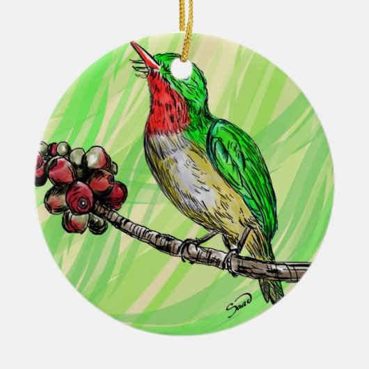 アドルノサンペドリトデプエルトリコ セラミックオーナメント (正面)