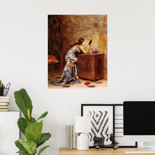 アドルフィアレキサンドレスレル魅惑 ポスター (ホームオフィス)