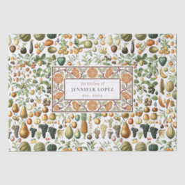 アドルフィミロフルーツパターンティッシュペーパー 薄葉紙