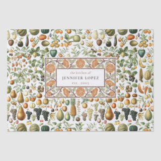 アドルフィミロフルーツパターンティッシュペーパー 薄葉紙