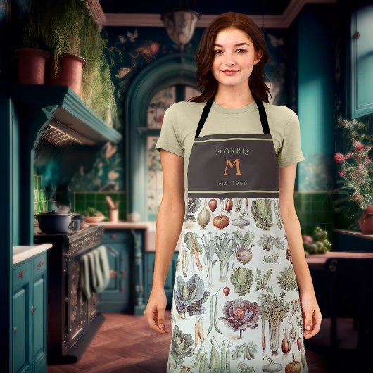 アドルフィミロベジタブルキッチンエプロン エプロン