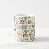アドルフィミロベジタブルパターンコーヒーマグ コーヒーマグカップ (中央)