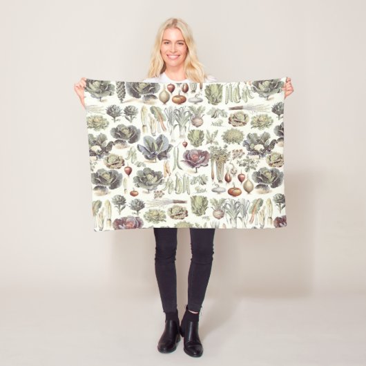 アドルフィミロベジタブルパターンフリースブランケット フリースブランケット (インサイチュ)