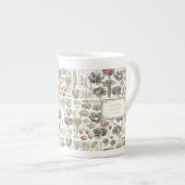 アドルフィミロベジタブルパターンボーン中国マグ ボーンチャイナマグカップ (正面右)