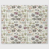 アドルフィミロベジタブルパターンラッピング紙 ラッピングペーパー (フラット)