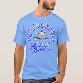アドルフォイコリドーラスナマズ水族館魚の愛好家キー Tシャツ