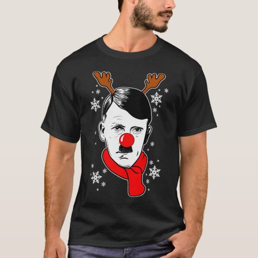 アドルフ・ザ・レッド・ノーズ・トナカイ Tシャツ (正面)