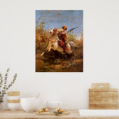 アドルフ・シュレイエ・アラブ戦士が起訴を指揮 ポスター (キッチン)