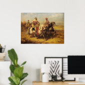 アドルフ・シュレイエ・アラブ首長国とその側近 ポスター (ホームオフィス)