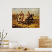 アドルフ・シュレイエ・アラブ首長国とその側近 ポスター (キッチン)