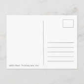 アドルフ・フォン・メンツェルバルコニールームCC0096 ポストカード (裏面)