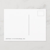 アドルフ・フォン・メンツェル防具室ファンタジーCC0095 ポストカード (裏面)