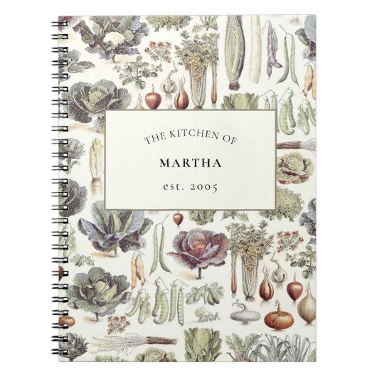 アドルフ・ミロットの野菜料理ノートブック ノートブック (正面)