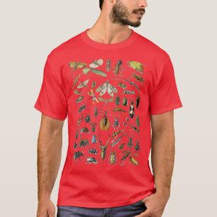 アドルフ・ミロ昆虫クモ Tシャツ