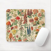 アドルフMillot著ヴィンテージの花 マウスパッド (マウス)