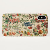 アドルフMillot著ヴィンテージの花 Case-Mate iPhoneケース (裏面(横))