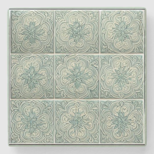 アドル伝統的ス陶磁芸術no 1 ストーンコースター (正面)