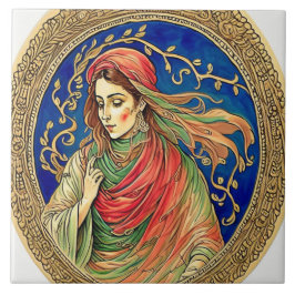 アドル伝統的ス陶磁芸術no 8 タイル