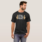 アドレおもしろいナリンジャンキーが生き残り1 Tシャツ (正面フル)