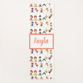 アドレイブルカスタムキッズがエクササイズ ヨガマット