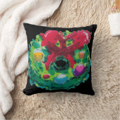 アドレカラフルントリース クッション (ブランケット)