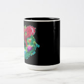 アドレカラフルントリース ツートーンマグカップ (中央)