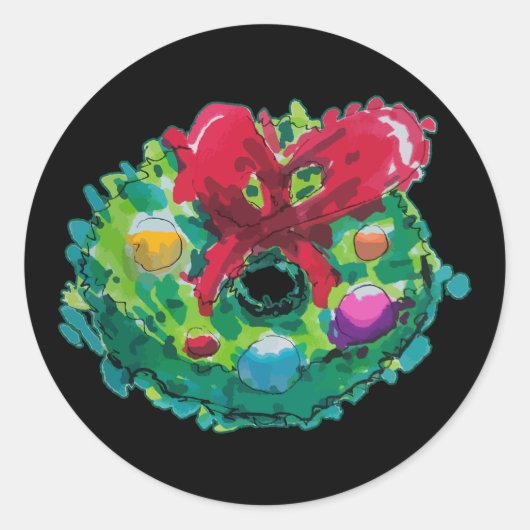 アドレカラフルントリース ラウンドシール (正面)