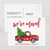 アドレスが赤のトラックツリーのブラシスクリプトの変更 ポストカード (正面/裏面)