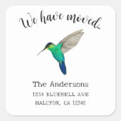 アドレスのハミングバード変更 スクエアシール (正面)