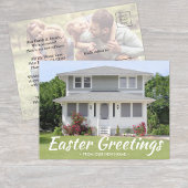 アドレスの任意の文字変更イースター2写真の移動 案内ポストカード