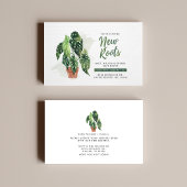 アドレスの変更に関する新しいルーツの発表 名刺