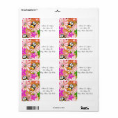 アドレスの戻り値ラベルペンギンフローラ ラベル (フルシート)