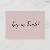 アドレスエレガントミニマルダスティバラカードの変更 エンクロージャーカード (裏面)