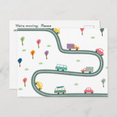 アドレスカードのビープ音による変更 ポストカード (正面/裏面)