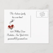 アドレスカードのLadybug変更 案内ポストカード (裏面)