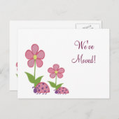 アドレスカードのLadybug変更 案内ポストカード (正面/裏面)