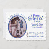 アドレスカードパーソナライズ招待状の変更 招待状 (正面)