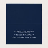 アドレスシンプルカードの文字の変更 名刺 (内部フラット)