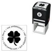 アドレススタンプ、幸運のアドレススタンプ – shamrock セルフインキングスタンプ (インサイチュ)