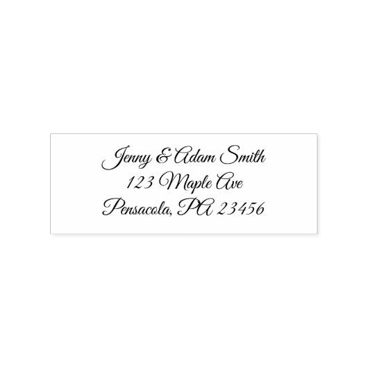 アドレスパーソナライズされたスタンプ ラバースタンプ (押印)