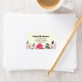 アドレスピンクホワイトローズバレリーナフローラクリーム ラベル (インサイチュ)