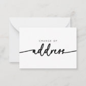 アドレスモダンスクリプトの最小変更 ノートカード (正面)