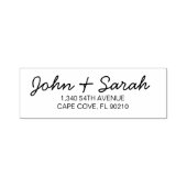 アドレスモダンスタンプ、自己インク差出人住所自己 セルフインキングスタンプ (デザイン)