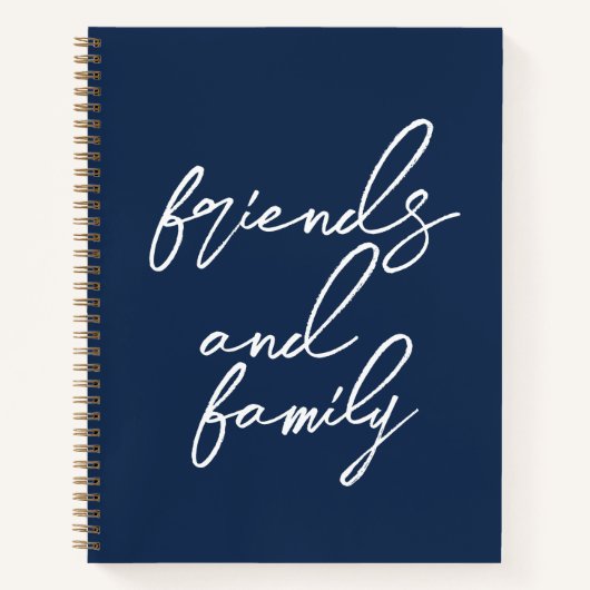 アドレスモダン帳の罫線の付いたノートブック ノートブック (正面)